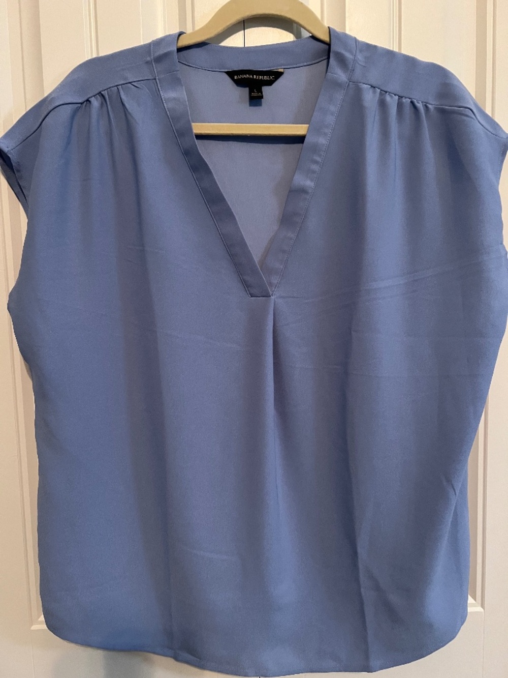 Banana Republic Blue Sleeveless Top